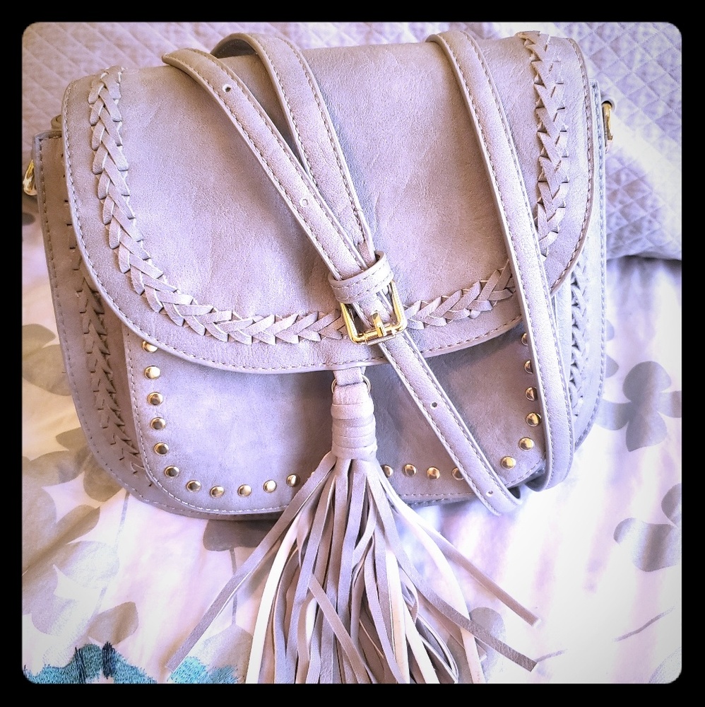 Studded crossbody bag